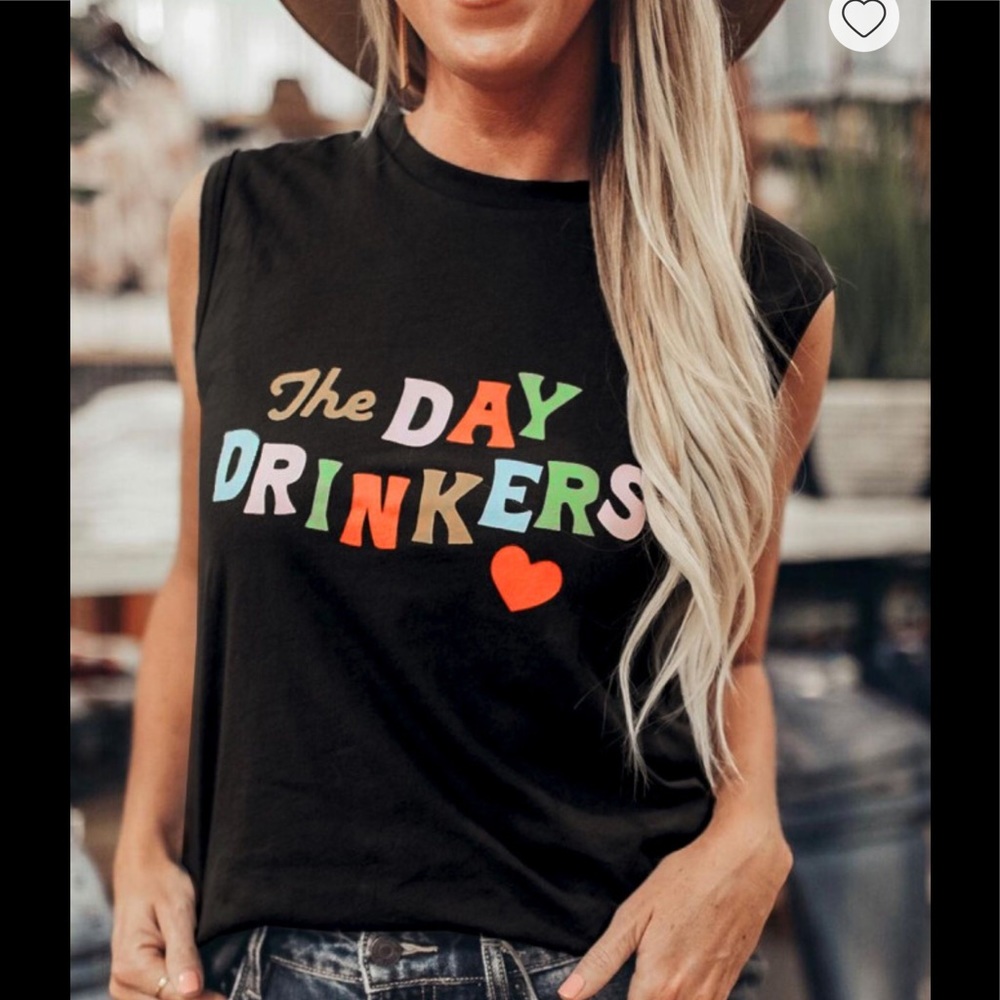 NWT Ban.do Day Drinks Muscle Tanks